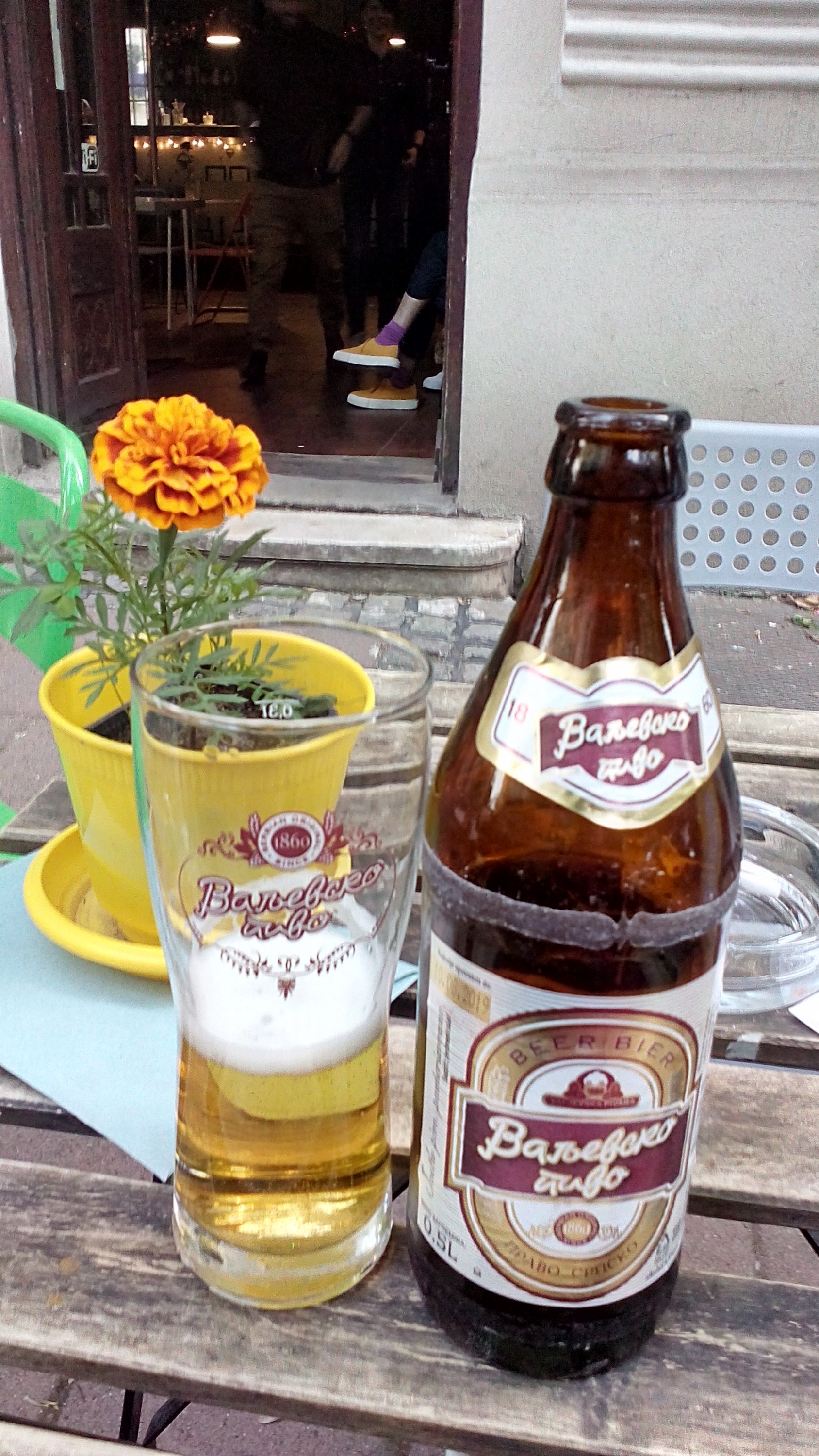 Valjevsko pivo u beogradskom kafeu Meduza