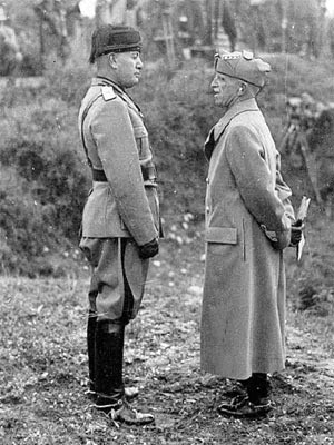 Dva igrača loše sreće. Benito Musolini i Vitorio Emanuele III