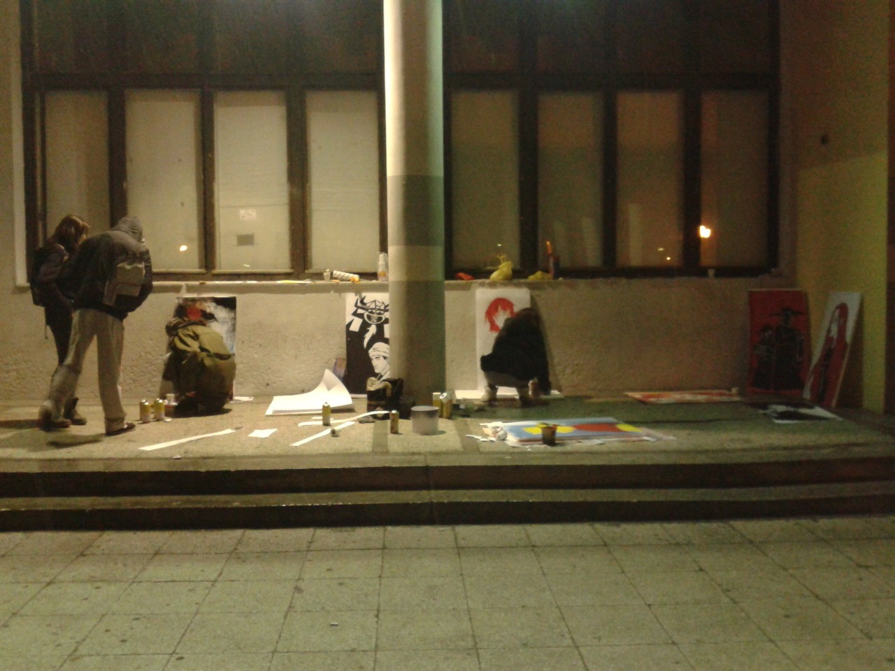Crtanje ispred Male galerije