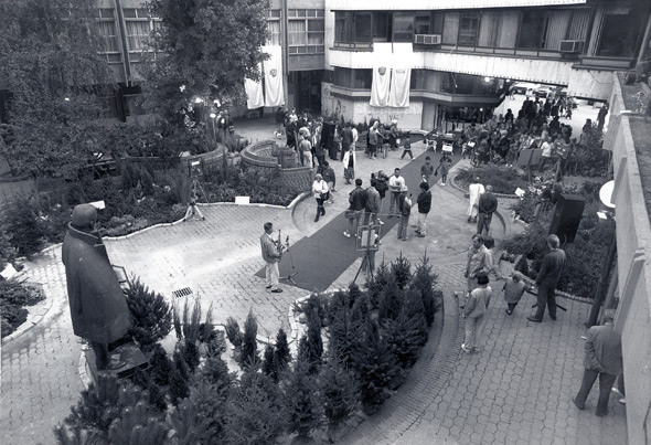 Izložba cveća na Graskom trgu u Valjevu, 1980ih