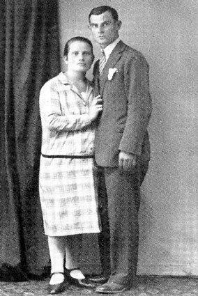 Živana i Sima Ivaglo, u Ljigu 1930.