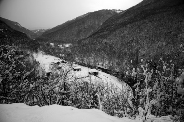 Ekološko domaćinstvo pod snegom, Gradac, Valjevo