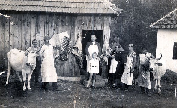 Mesarnica na Divčibarama, 1934. godine